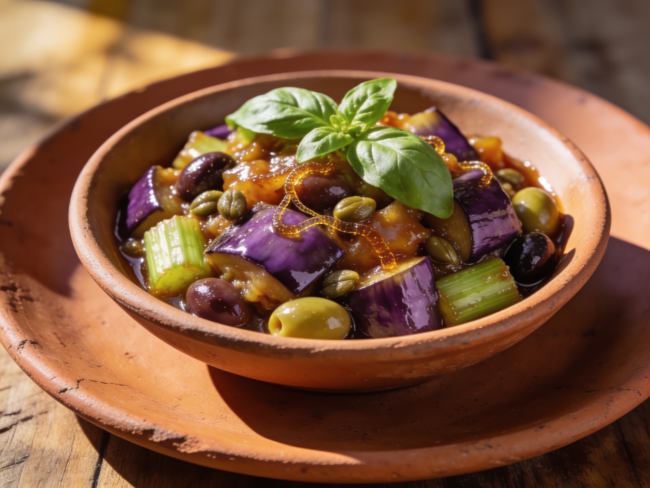 Caponata – italienische Spezialität im Food-Foto