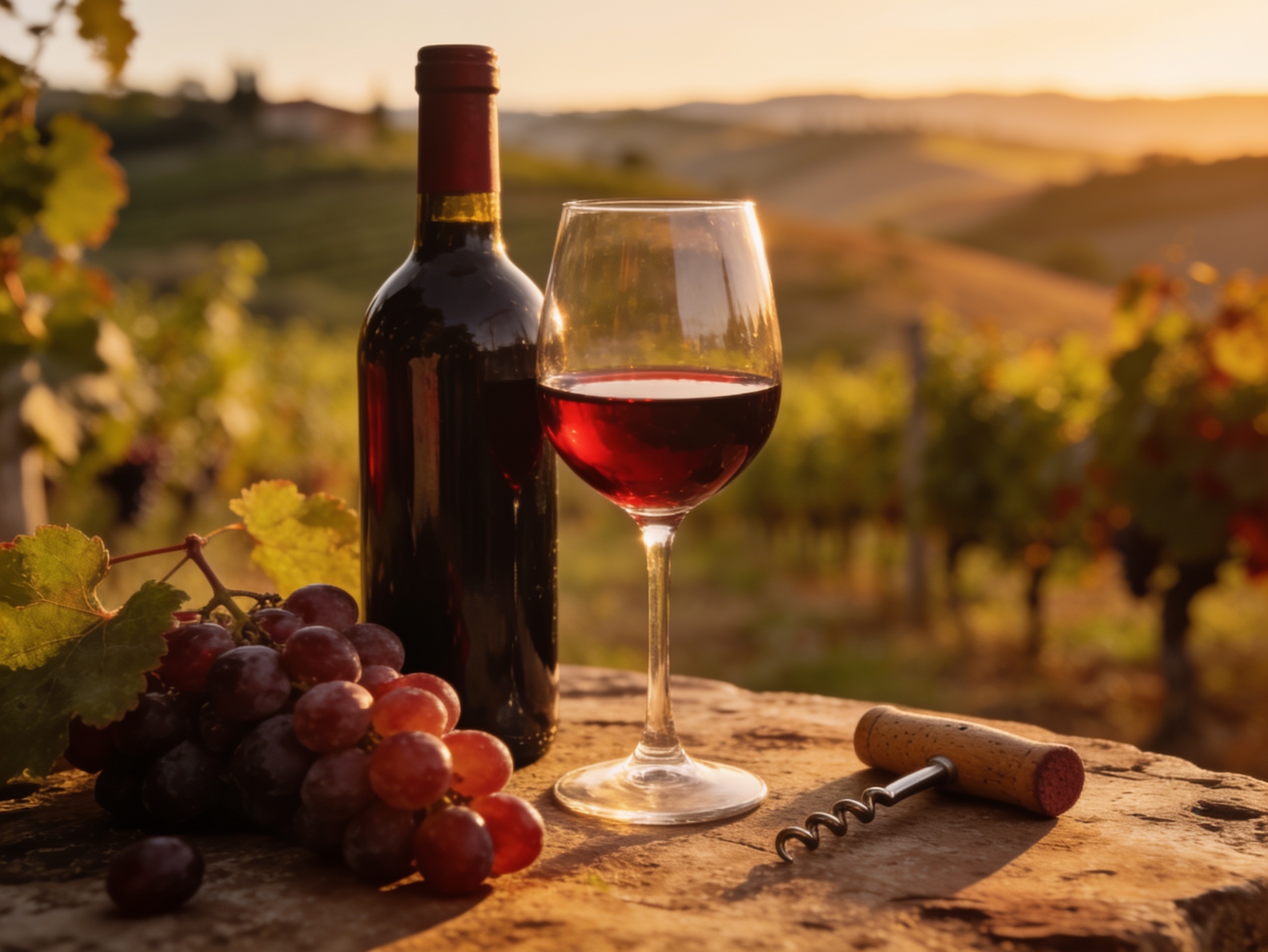 Vino – italienische Spezialität im Food-Foto