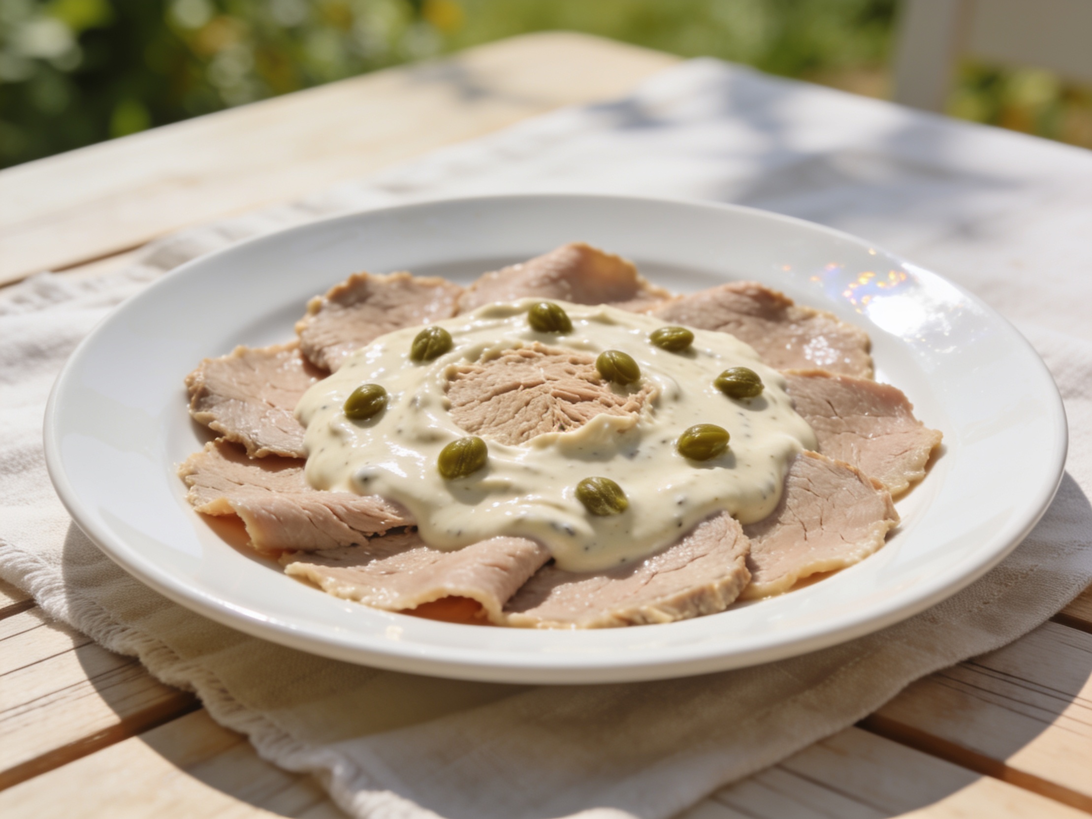 Vitello tonnato – italienische Spezialität im Food-Foto