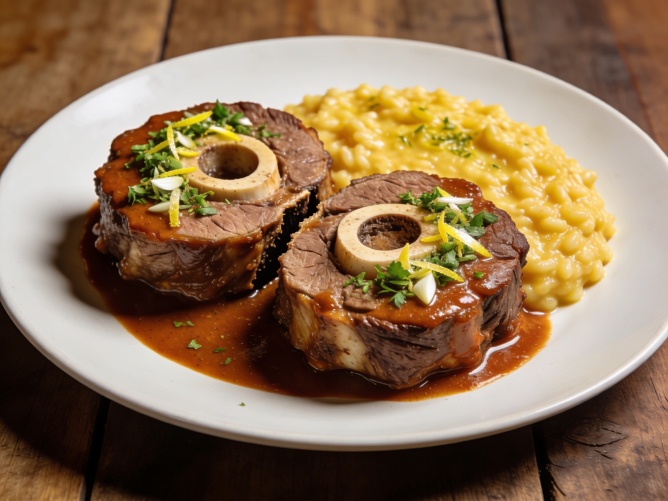 Ossobuco alla milanese – Rezept aus Lombardei