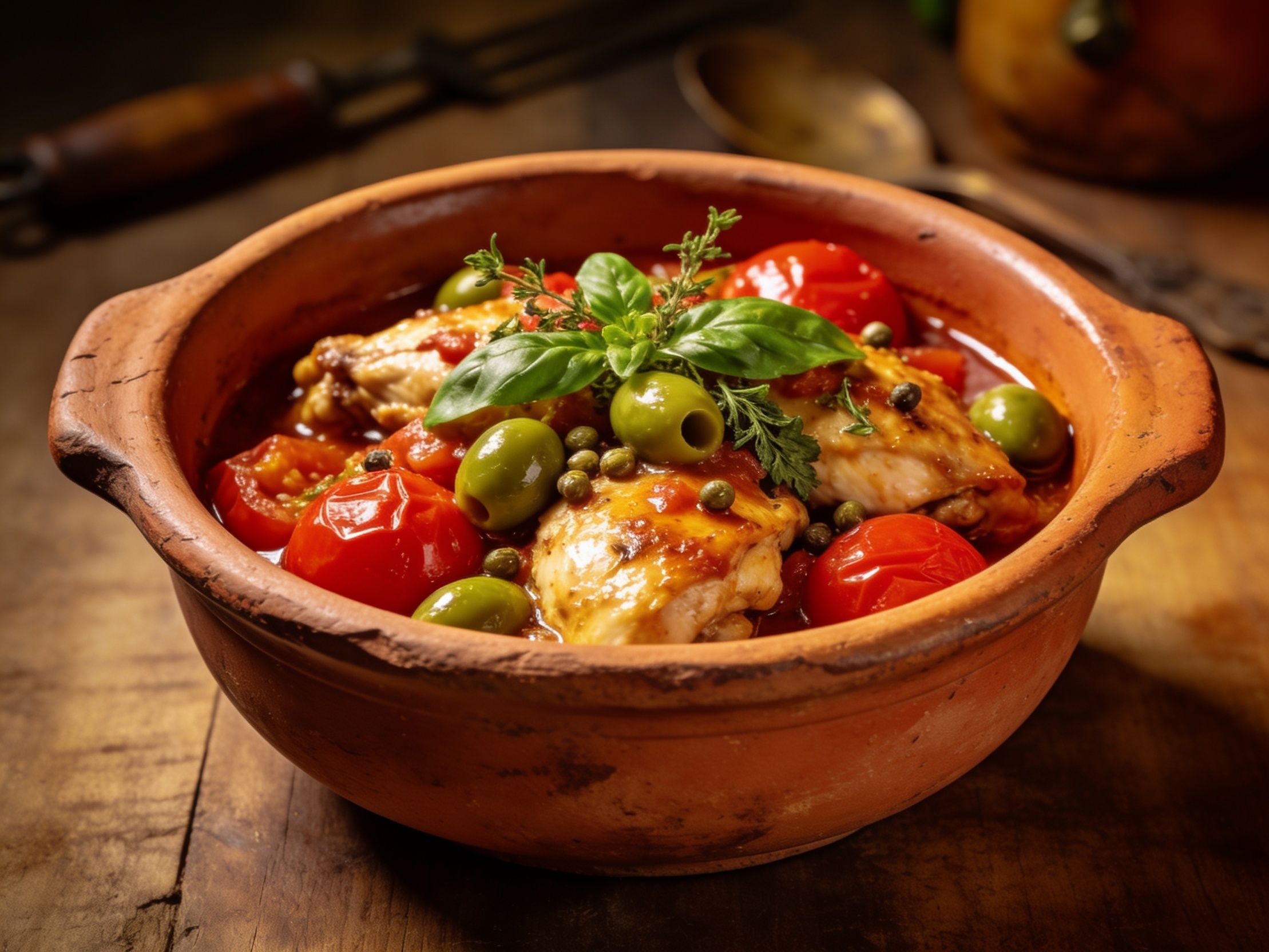 Pollo alla cacciatora – Rezept aus Italien